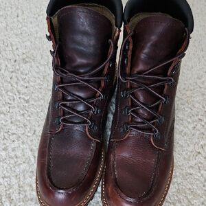 Red Wing Shoes Rich Brown Leather Boots
